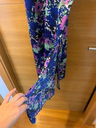 Vestido largo estampado Sfera