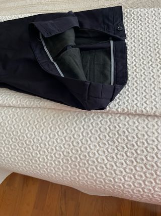 Traje Zara azul marino - talla L