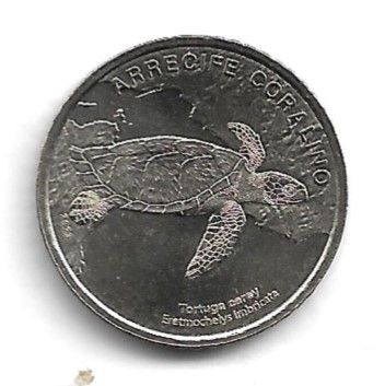 COSTA RICA,50 COLONES 2023,ARRECIFE CORALINO.