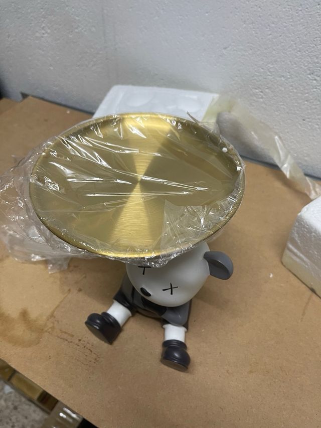 Oso porta bandeja - Decoración