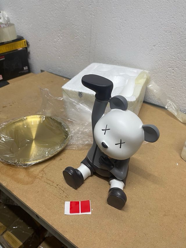 Oso porta bandeja - Decoración