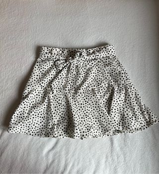 Falda Stradivarius - M - lunares