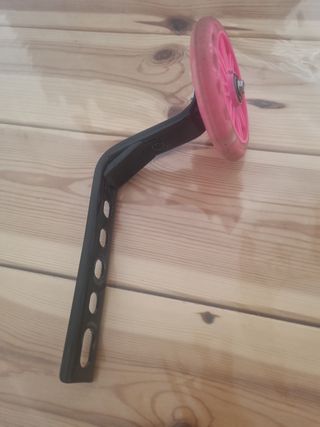 Ruedines bici niña - Rosa