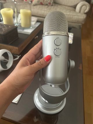 Micrófono Blue Yeti - Plata