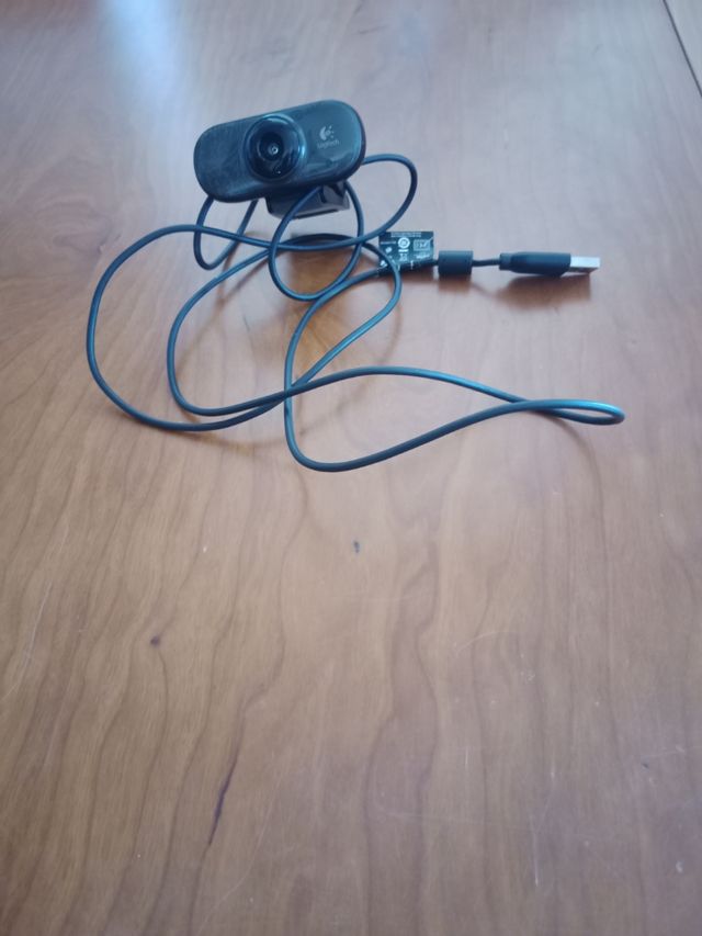 Webcam Logitech negra