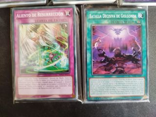 100 cartas Yu-Gi-Oh! protegidas