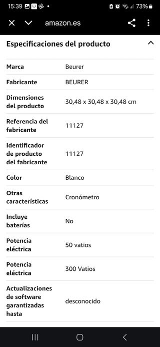 Lámpara infrarrojos Beurer wellbeing