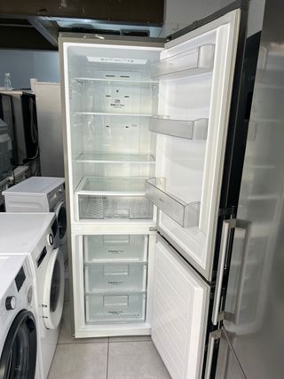 Nevera LG acero inoxidable