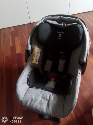 Carrito bebé ligero gris
