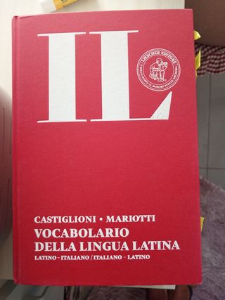 Il Vocabolario Della Lingua Latina