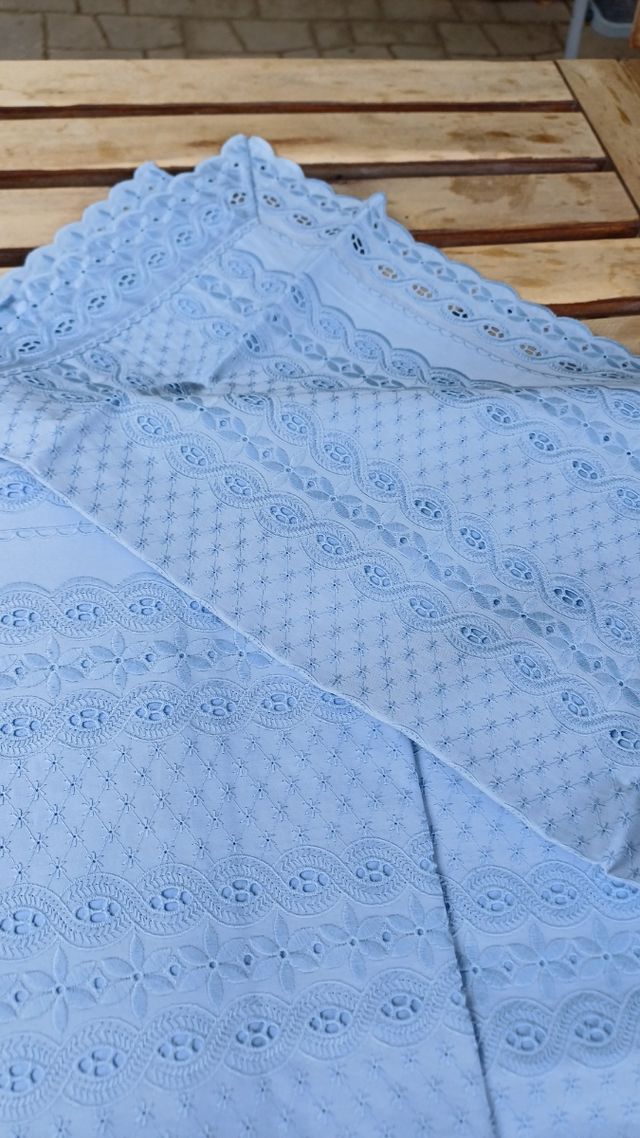 Completo lenzuola 2 piazze azzurro