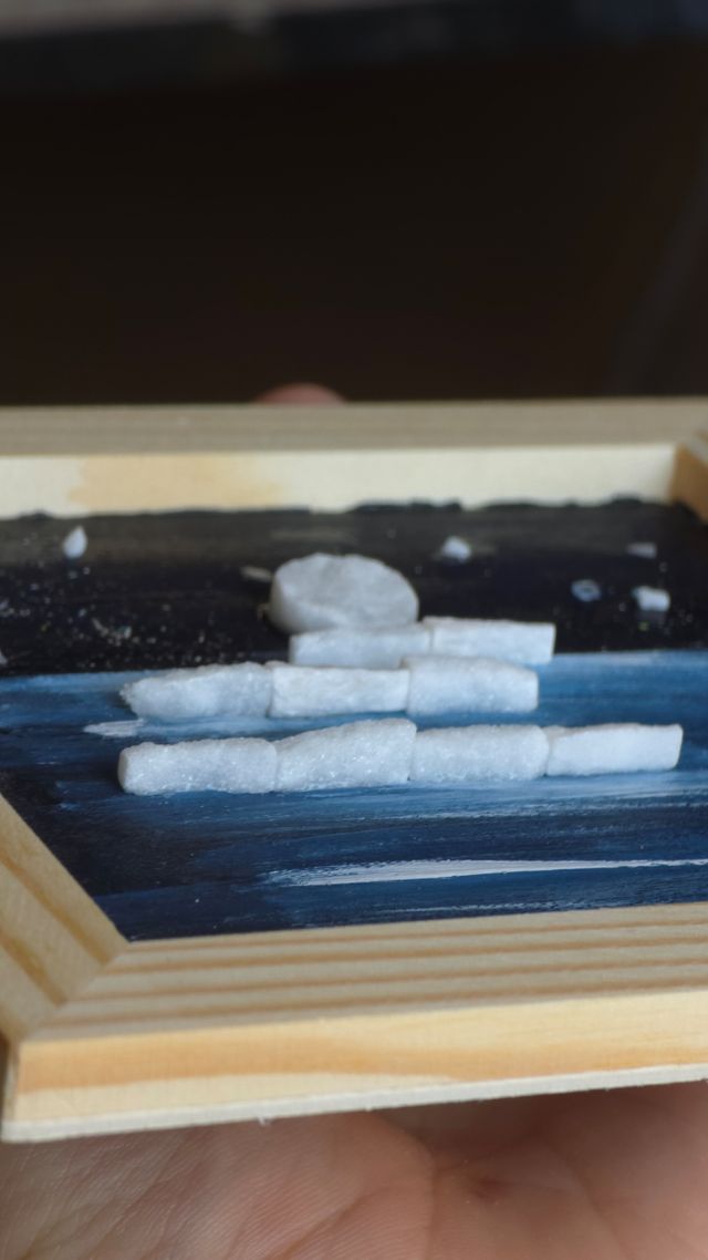 Bomboniera mare notturno artigianale