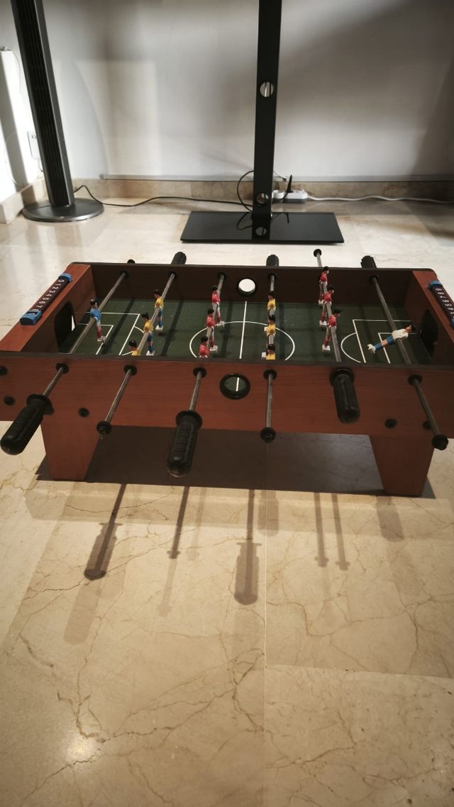 Futbolín de mesa