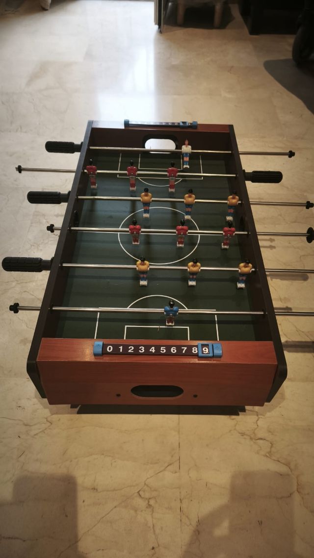 Futbolín de mesa