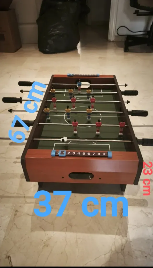 Futbolín de mesa