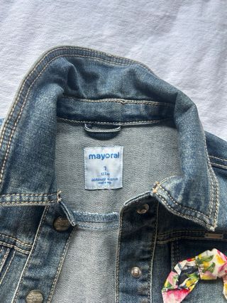 Giacca jeans bimba mayoral