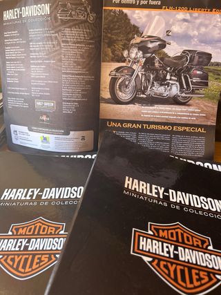 Maquetas Harley Davidson 60 Miniaturas + libros