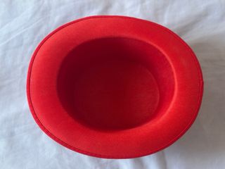 Sombrero rojo carnaval