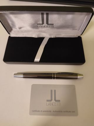 Lancetti Penna a sfera con custodia