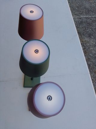 3 Lampade Palmina LED Ricaricabili