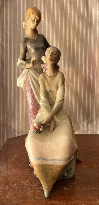 Figura Lladró Dos Mujeres