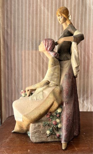 Figura Lladró Dos Mujeres