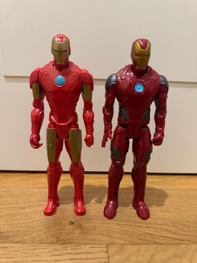 Lote 2 Figuras Iron Man