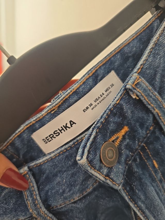 Shorts azul marino y short vaquero azul