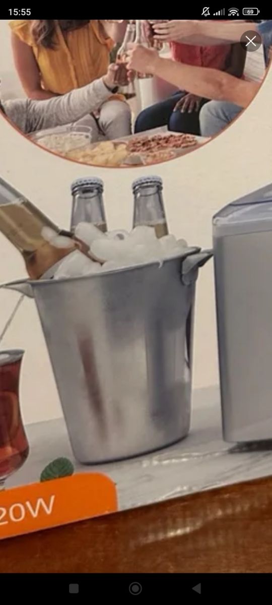 Fabricadora de hielo Senya 20W