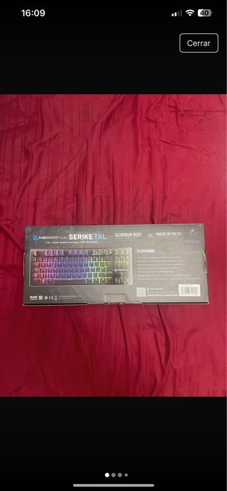 Teclado Newskill Serike TKL RGB