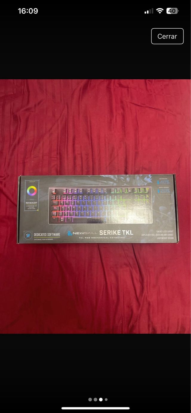 Teclado Newskill Serike TKL RGB