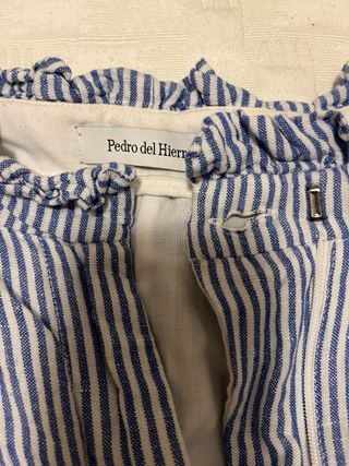 Bermudas Pedro del Hierro rayas azules