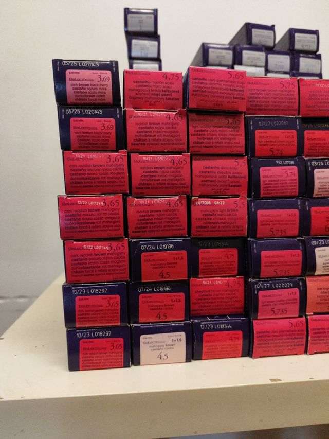 Tintes Salerm - Marrones y Rojos