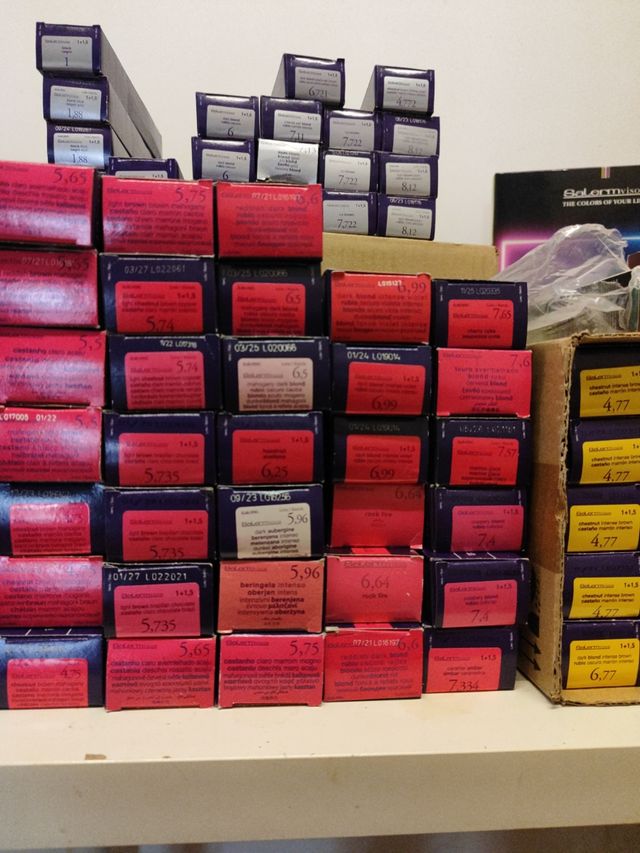 Tintes Salerm - Marrones y Rojos