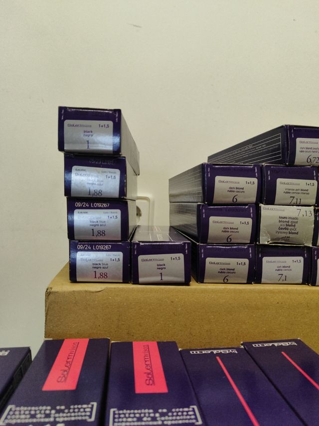 Tintes Salerm - Marrones y Rojos