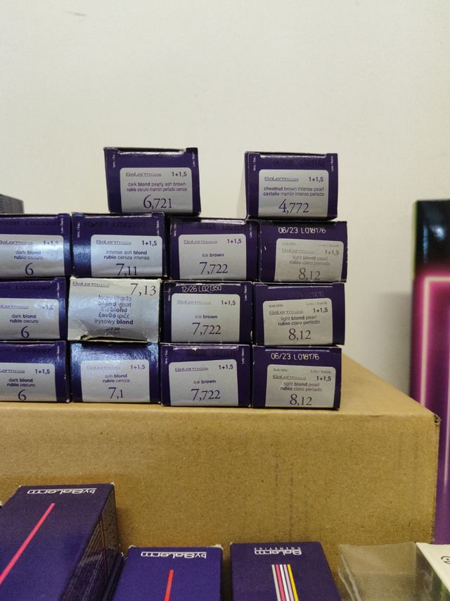 Tintes Salerm - Marrones y Rojos