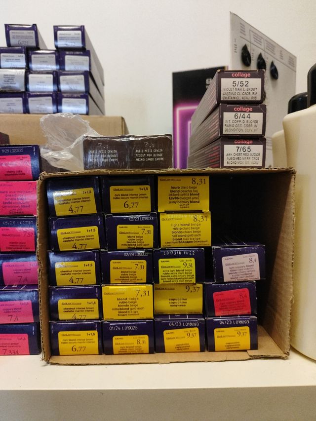 Tintes Salerm - Marrones y Rojos