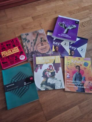 Vendo Libros texto 2 Bachiller
