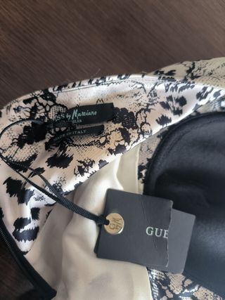 Vestito Guess bianco e nero Tg XL