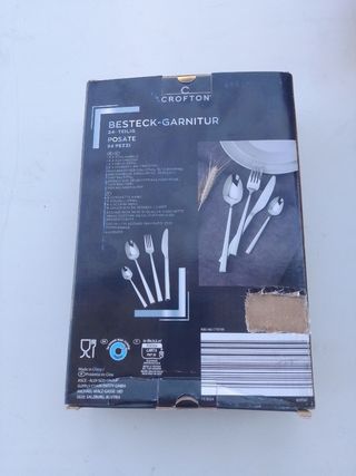 Posate 24 pezzi acciaio DISPONIBILI 5 CONFEZIONI