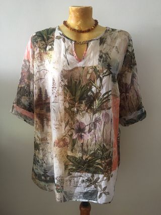 Blusa Moditran 5XL multicolor