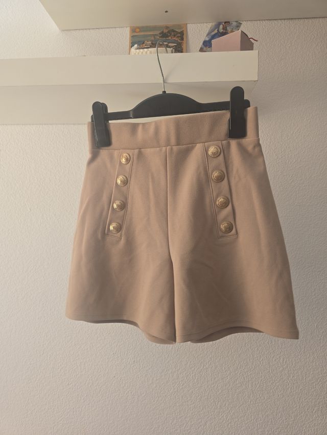 Shorts beige - Pantalones cortos