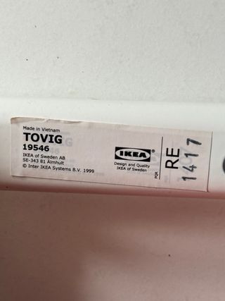 Hamaca bebé - Azul marino y rojo de ikea 