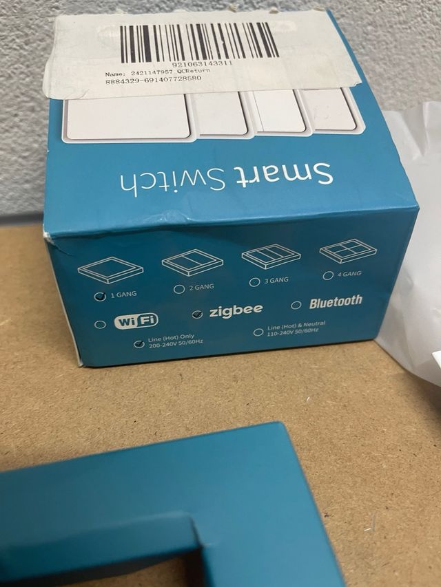 Interruptor Inteligente Smart Switch Zigbee