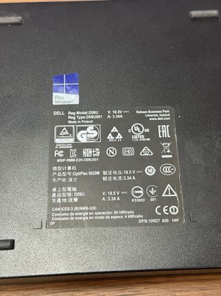 Dell Optiplex 9020 Micro i7 da 8 GB a 128 GB