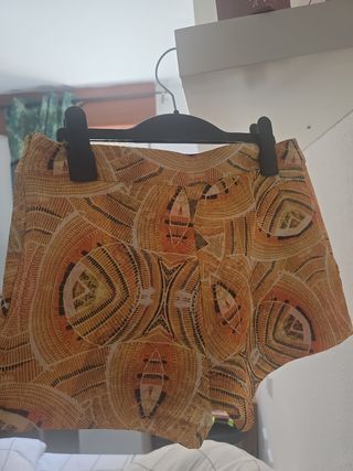 Falda pantalón estampada