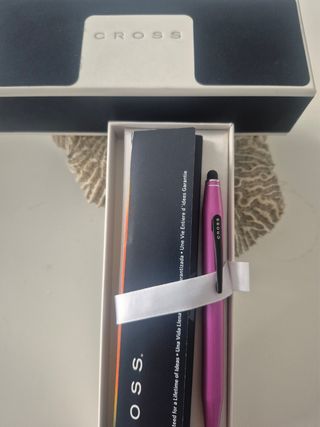 Bolígrafo Cross, morado