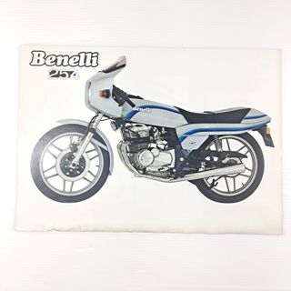 Depliant volantino Moto Guzzi modello Benelli 254
