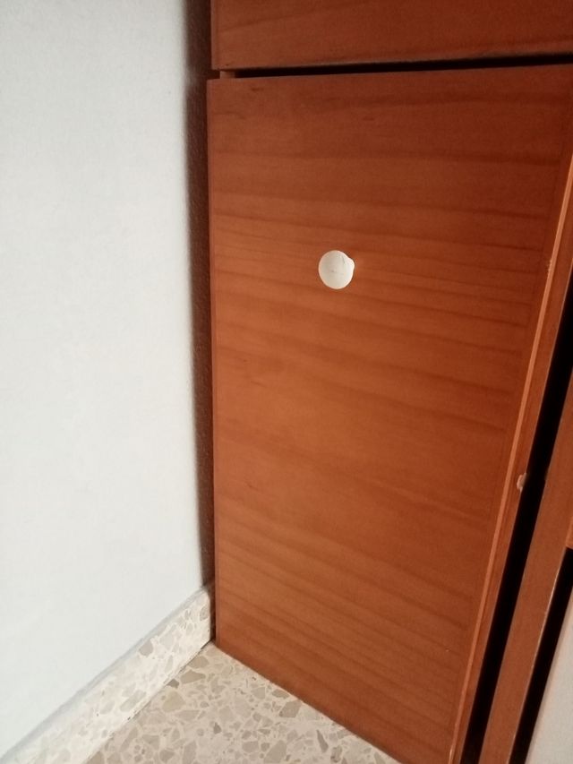 OFERTON Escritorio madera blanco-marrón