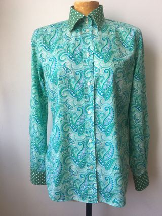 Camisa Etro XXL - Verde - Talla 44
